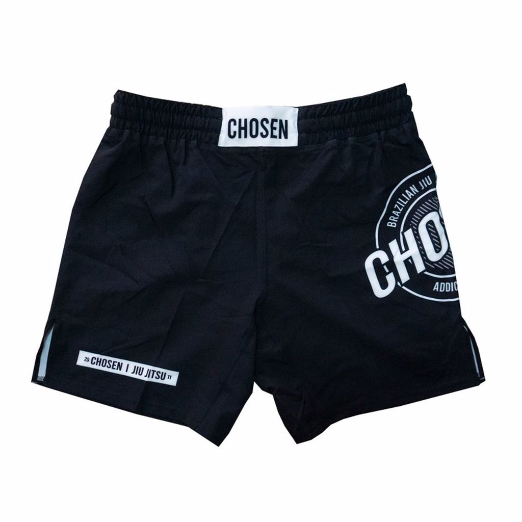 Chosen Coordinates V2 MMA Fight Shorts Black