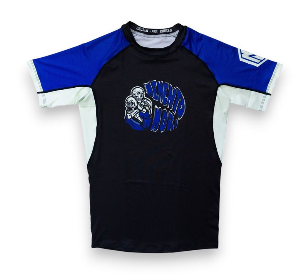 Chosen Memento Mori SS Rashguard Black-Blue