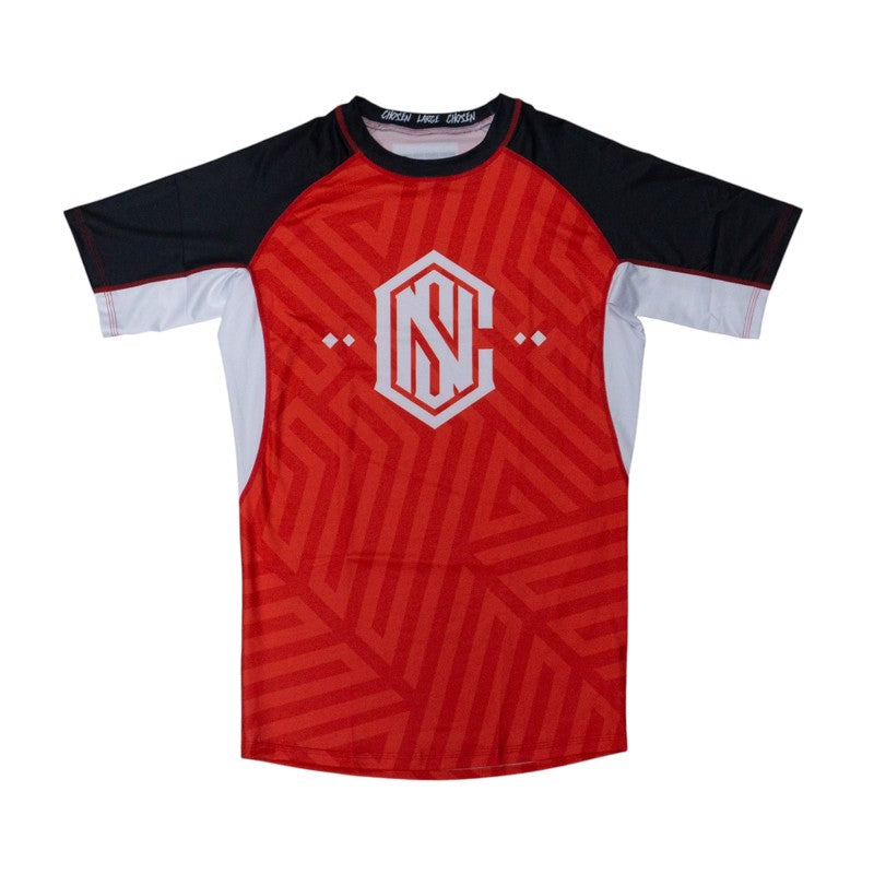Chosen Monogram SS Rashguard Red