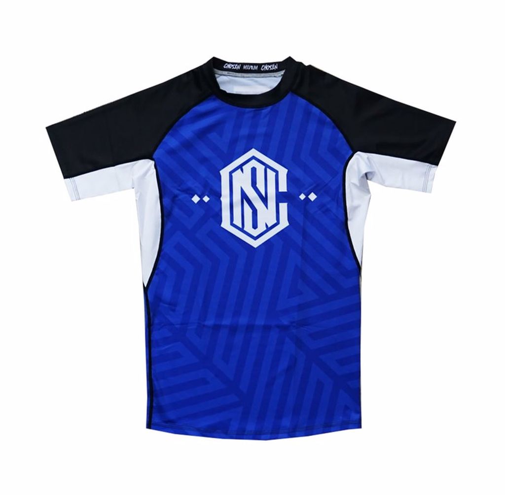 Chosen Monogram SS Rashguard Blue