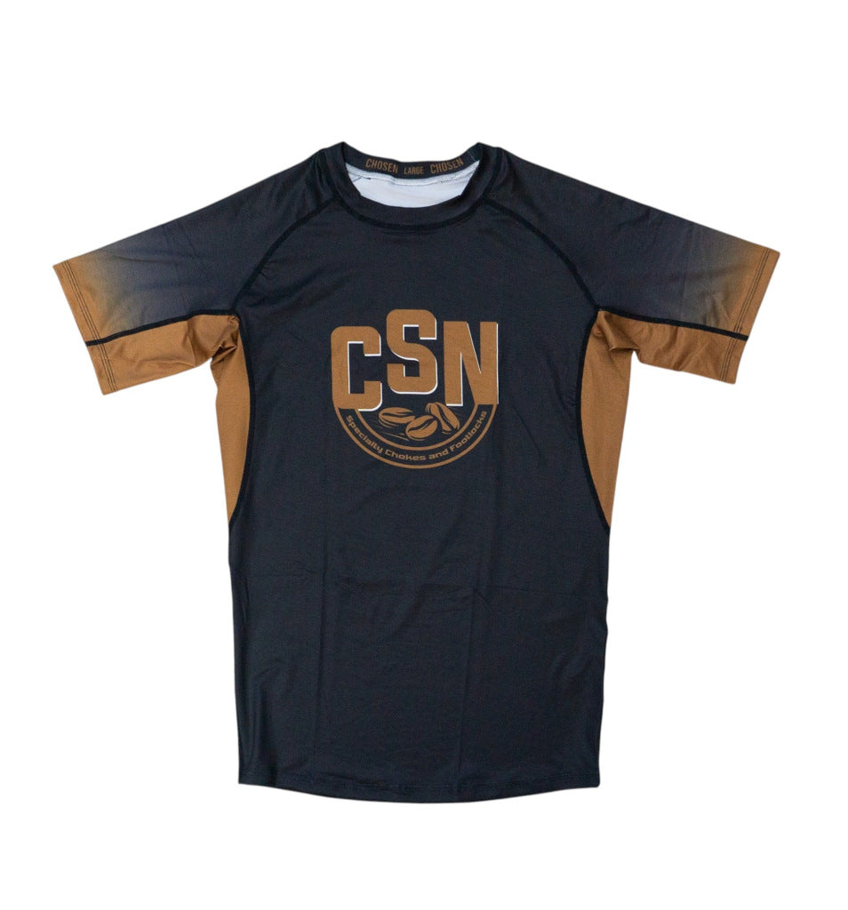 Chosen Speciality Chokes SS Rashguard Black-Brown