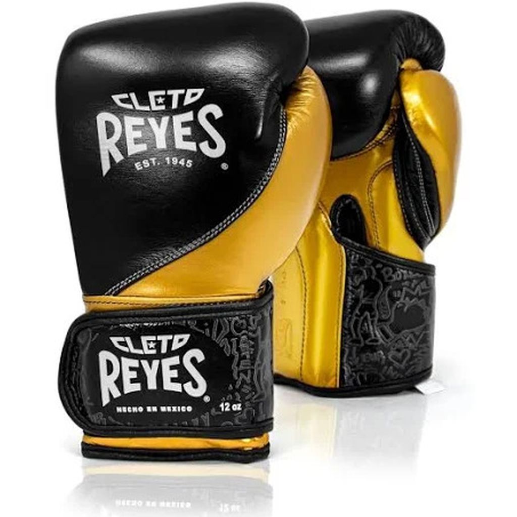Cleto Reyes High Precision Boxing Gloves Black-Gold
