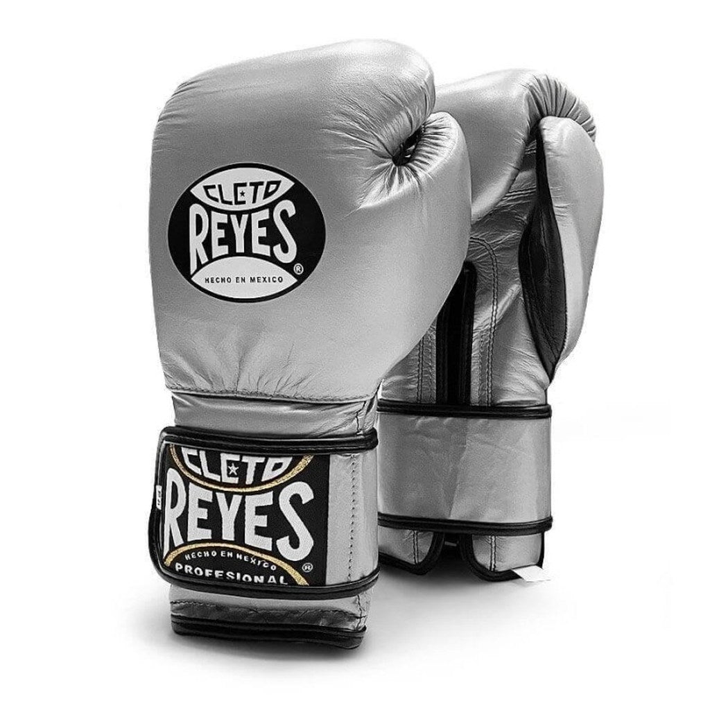 Cleto Reyes Redesign Leather Boxing Gloves Silver