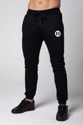 Elite Fightwear Logo Sweat Pants Black-White
