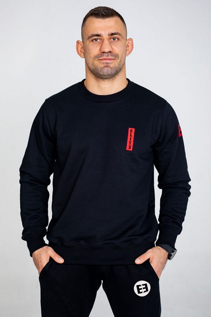 Elite Fightwear Regular Hoodie Black-Red