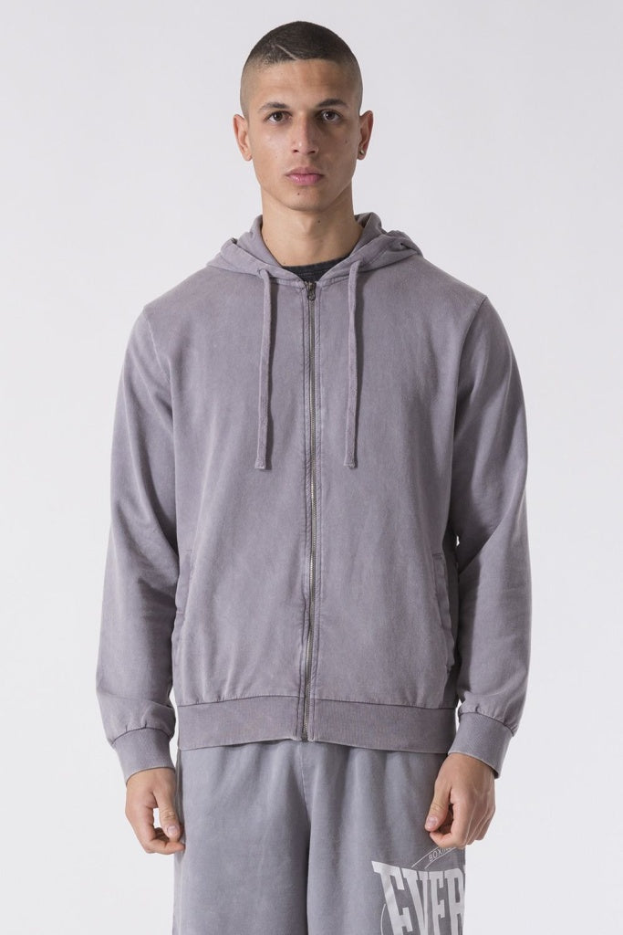 Everlast GARMENT WASHED Hoodie Grey