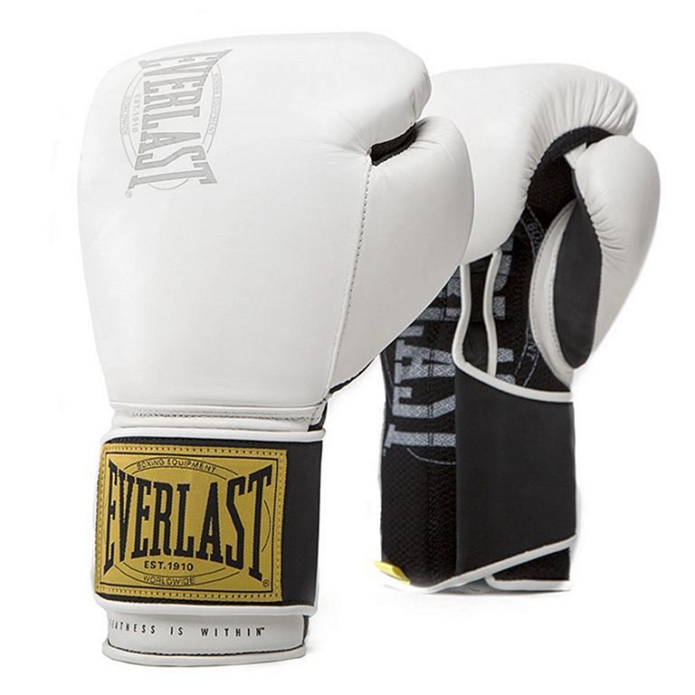 Everlast Classic Training Boxing Gloves White