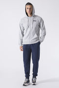 Everlast HOODED ZIPPER Tracksuit Grey-Navy Blue