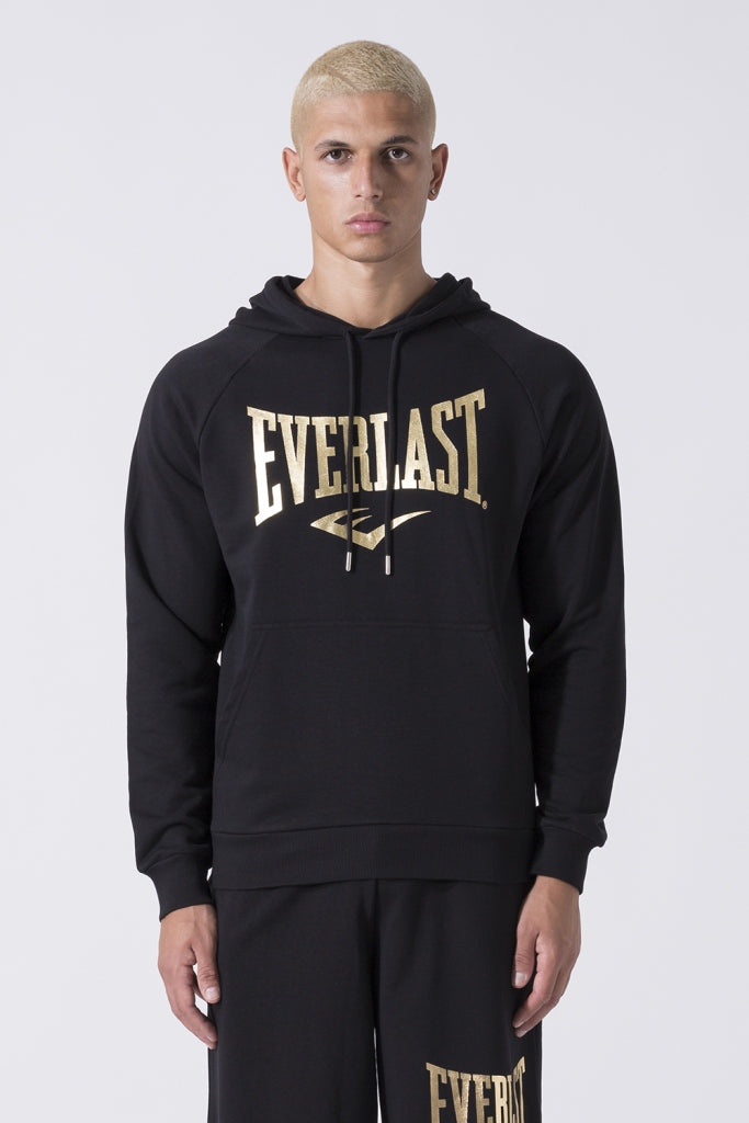 Everlast Iconic Hoodie Cap Black-Gold
