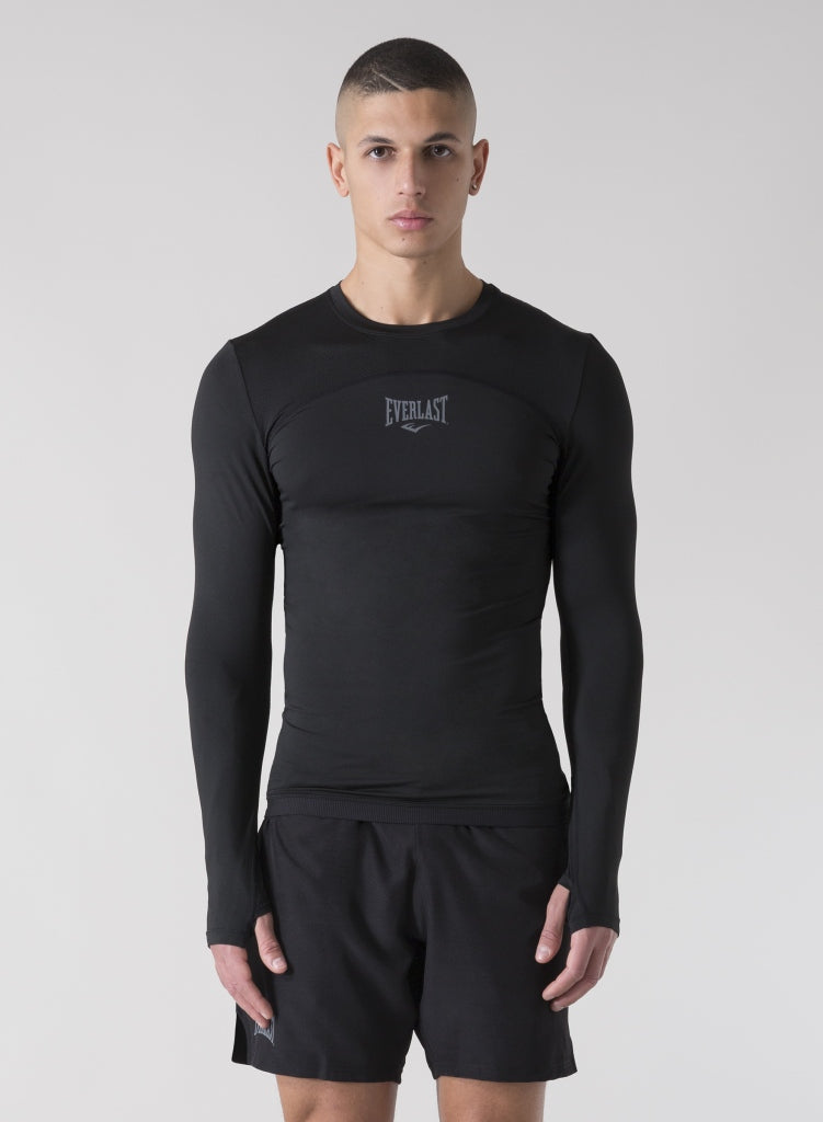 Everlast Iconic LS Rashguard Black