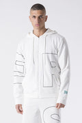 Everlast UNBRUSHED STRETCH FLEECE Hoodie White