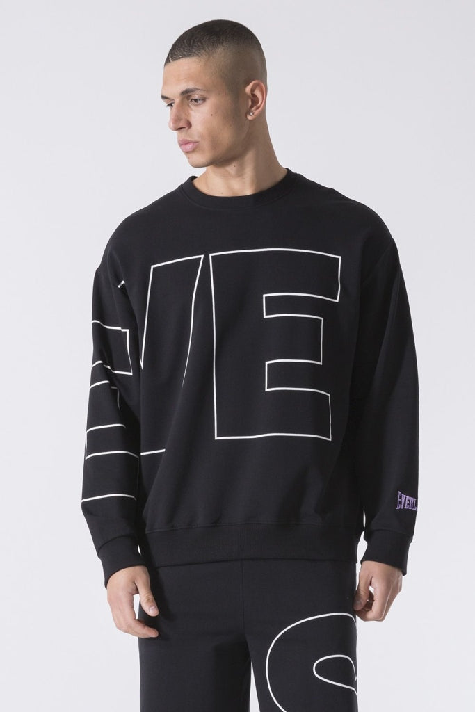 Everlast UNBRUSHED STRETCH FLEECE Sweater Black