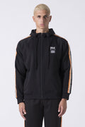 Everlast Zip Hoodie Rayas Black