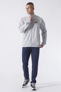 Everlast ZIPPER TOP Tracksuit Grey-Navy Blue