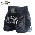 Fluory MTSF69 Muay Thai Shorts Grey