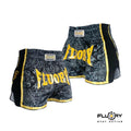 Fluory MTSF29 Muay Thai Shorts Black