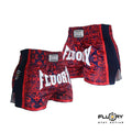 Fluory MTSF29 Muay Thai Shorts Red