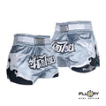 Fluory MTSF53 Muay Thai Shorts Grey
