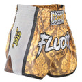 Fluory MTSF64 Muay Thai Shorts Orange