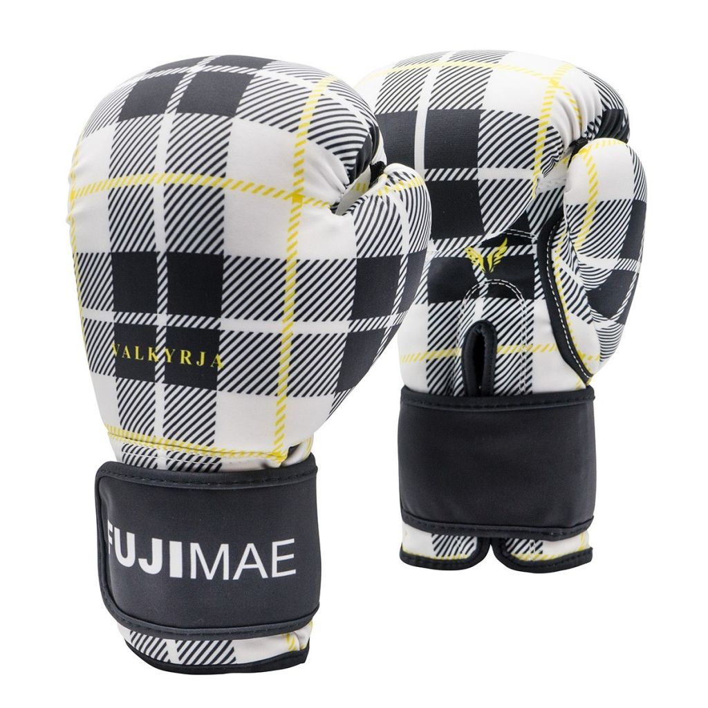 FUJIMAE Valkyrja Boxing Gloves White-Black