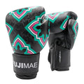 FUJIMAE SakYant Primeskin 2 Boxing Gloves Black-Green