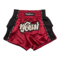 FUJIMAE Prowear Muay Thai Shorts Red-Brown