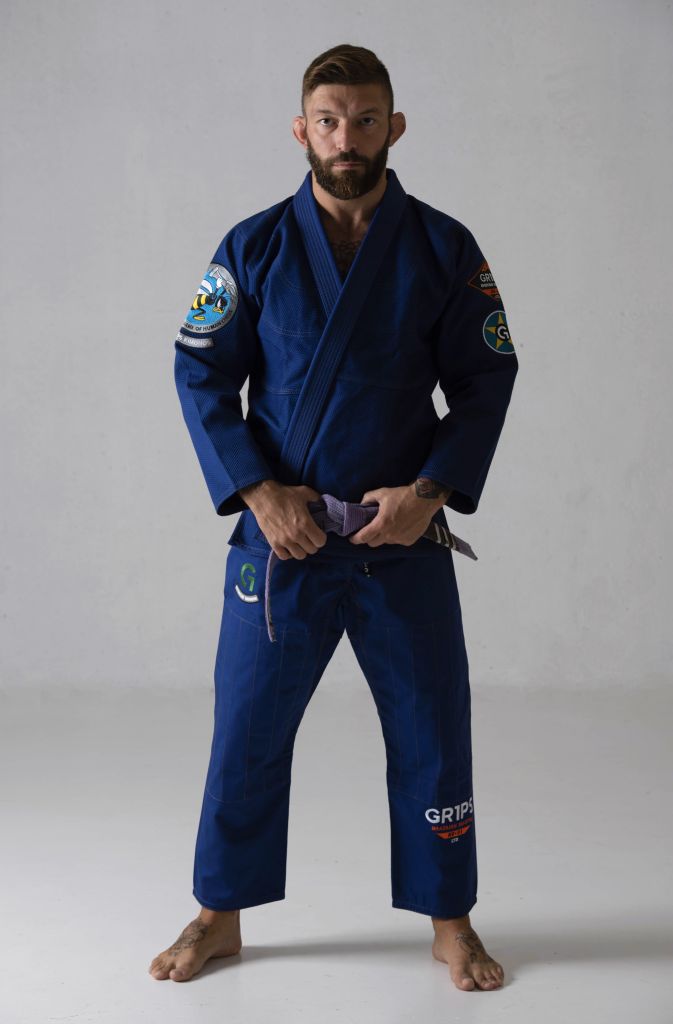 Gr1ps Primero Aviator Limited Edition BJJ Gi Blue