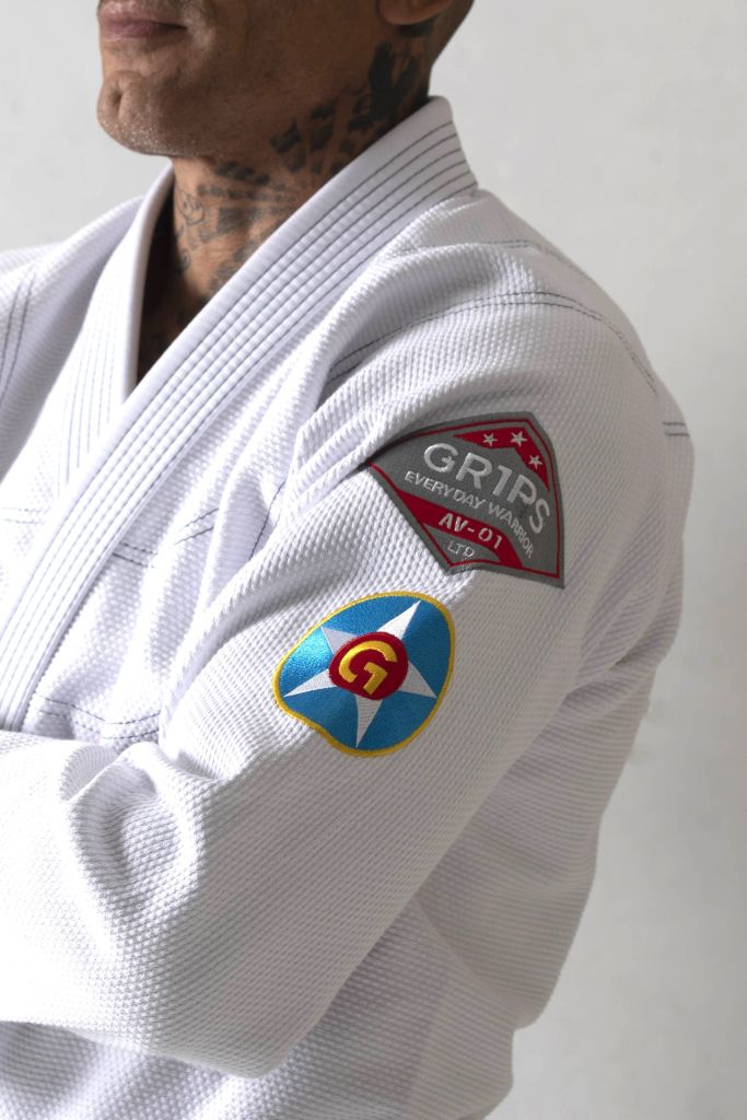 Gr1ps Primero Aviator Limited Edition BJJ Gi White