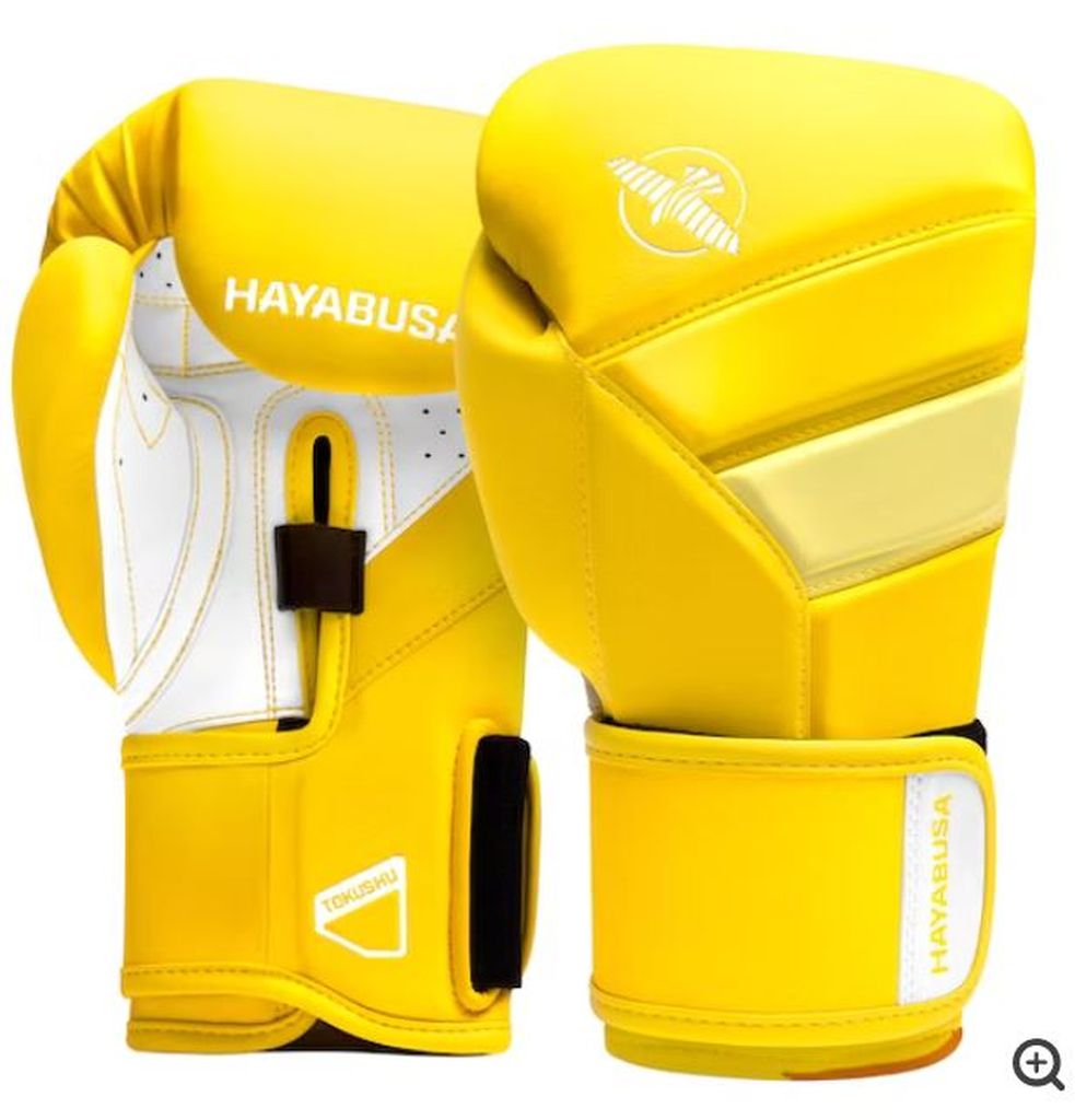 Hayabusa T3 Neon Boxing Gloves Yellow