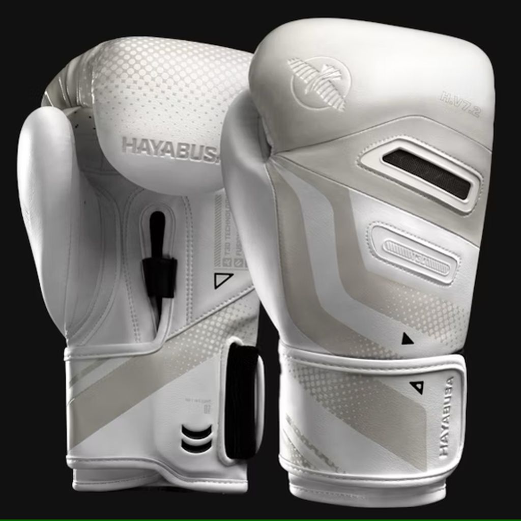 Hayabusa T3D Boxing Gloves White