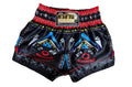 HuaLaan Aztecas Muay Thai Shorts Blue