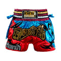 HuaLaan Blue Red 1.0 Muay Thai Shorts Red-Blue