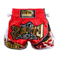 HuaLaan TH Muay Thai Shorts Red-White