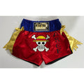 HuaLaan One Muay Thai Shorts Red-Blue