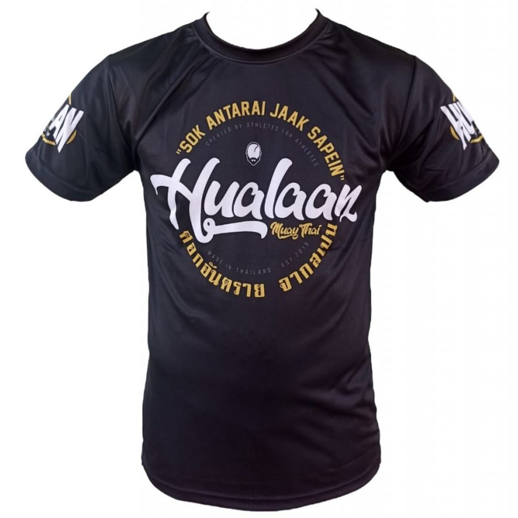 HuaLaan Sok Antarai Tee Black-Gold
