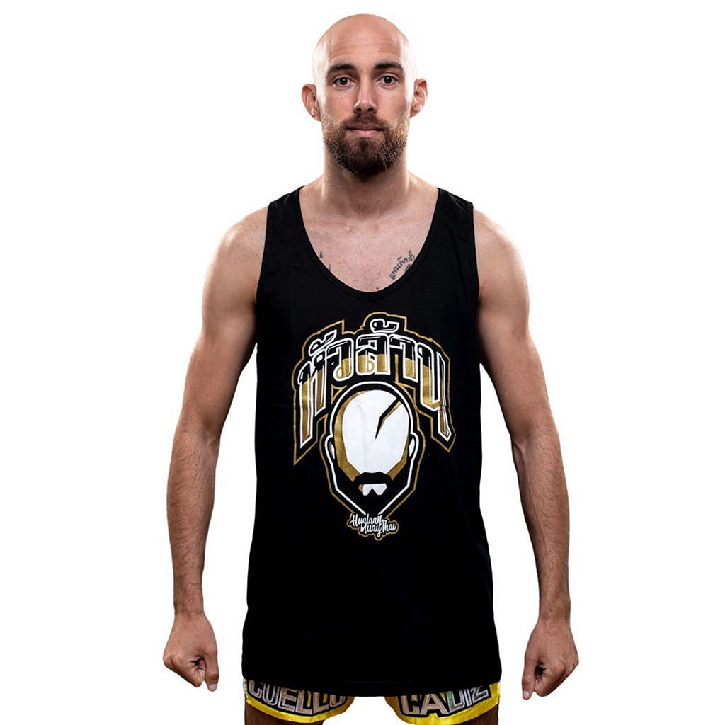 HuaLaan T-shirt Top Tank Black