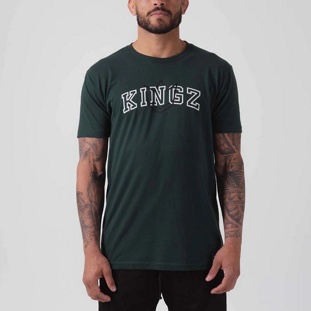 Kingz College Tee Green
