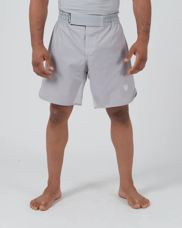 Kingz Ghost Grappling MMA Fight Shorts Grey