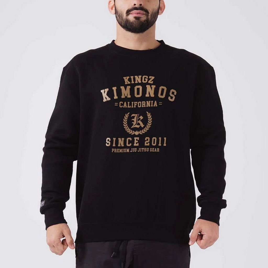Kingz League Crewneck Black