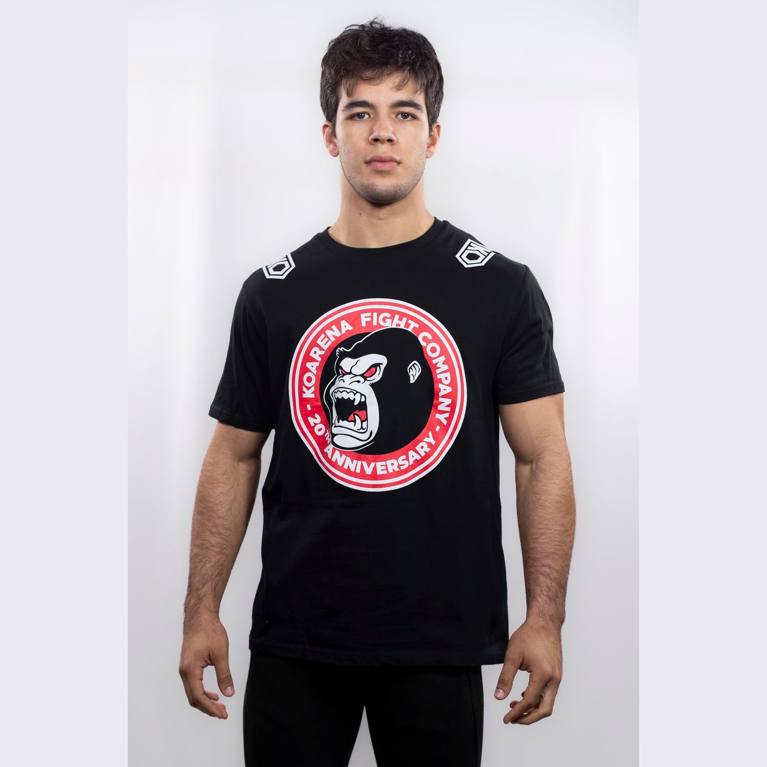 KOARENA Camiseta Manga Corta 20 Aniversario Black