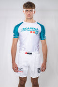 KOARENA Fast SS Rashguard White-Green