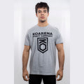 KOARENA Fight Company Logo T-Shirt Grey