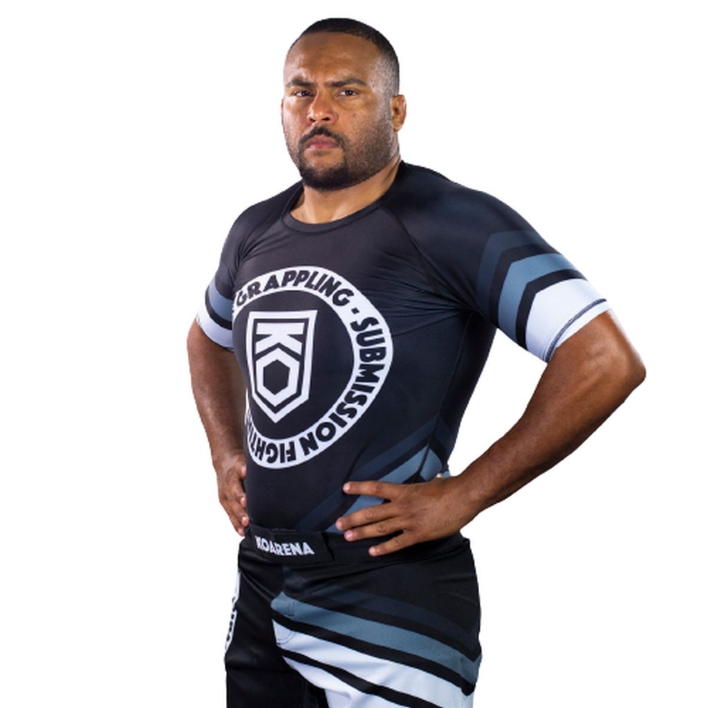 KOARENA Grappling SS Rashguard Red
