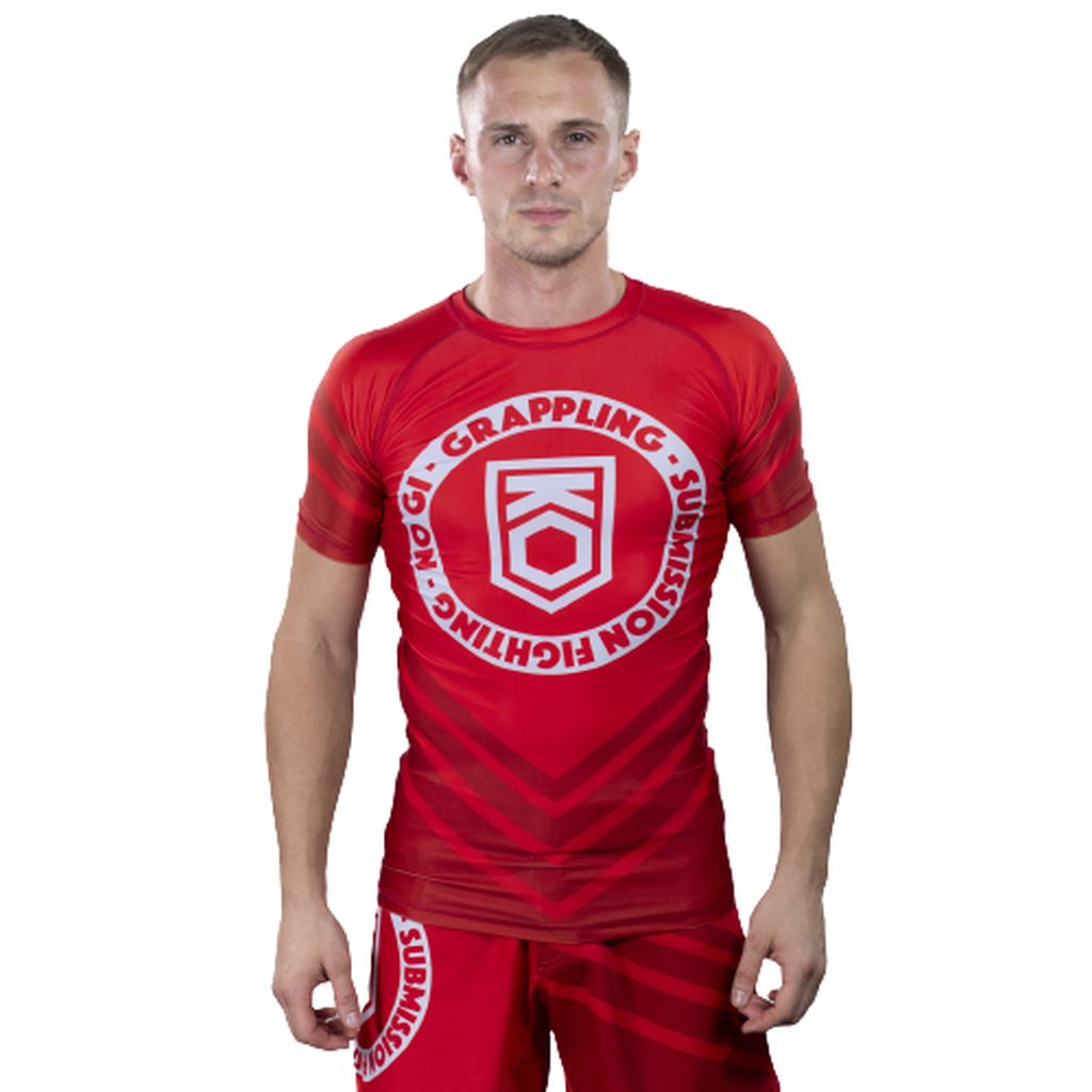 KOARENA Grappling SS Rashguard Blue
