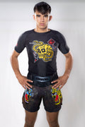 KOARENA Love Fight SS Rashguard Black