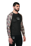 Koral Military LS Rashguard Camo-Green