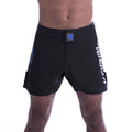 Koral Kombat Pro MMA Fight Shorts Black-Blue