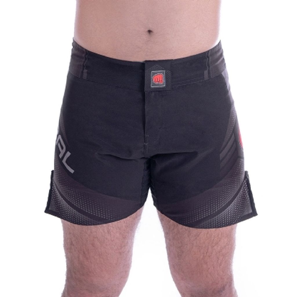 Koral Kombat Series MMA Fight Shorts Black-Grey