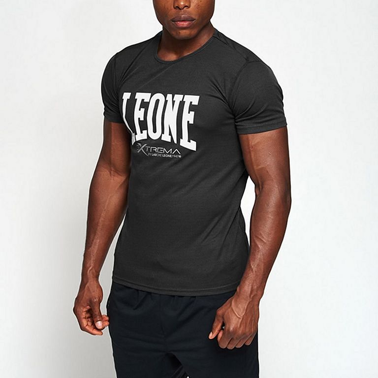 Leone 1947 ABX106 Logo T-shirt Black