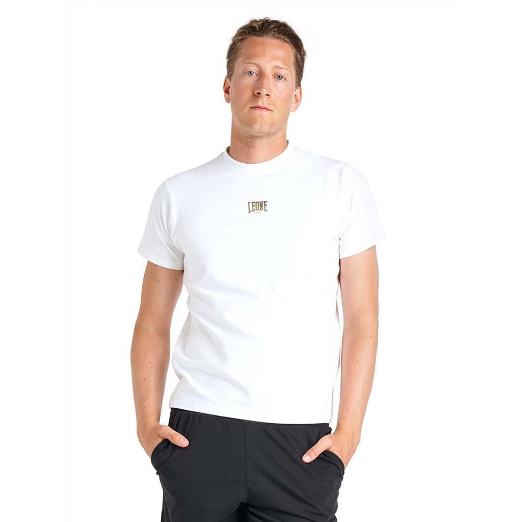 Leone 1947 CAMISETA Gold SS22 White